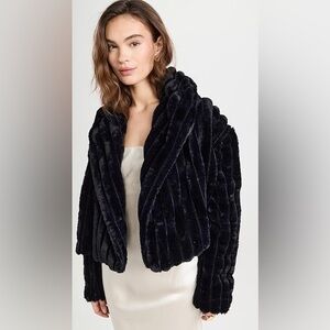 Blank NYC Chubby Faux Fur Jacket
